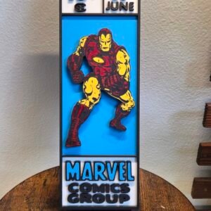 3D Printed Iron Man Marvel Comic Group