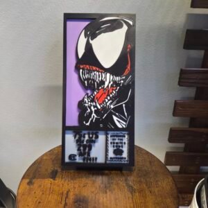 Venom 3D printed Comic Corner Box 299