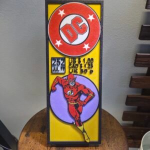 DC Comics The Flash 3D Printed Comic Corner Box #252