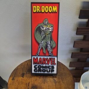 Marvel Comics Dr. Doom 3D Printed Comic Corner Box