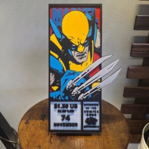 Wolverine 3D Printed Conic Corner Box #74