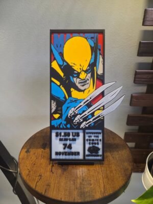 Wolverine1 Wolverine 3D Printed Conic Corner Box #74