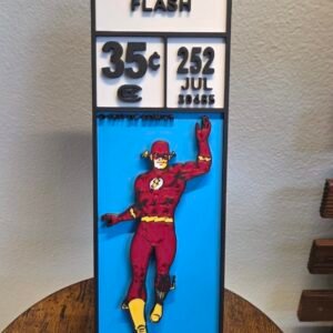 Flash 3D printed Comic Corner Box #252