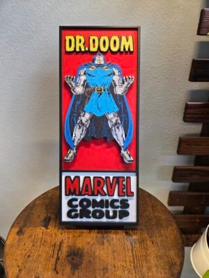 Dr. Doom 3D Printed Corner Box An Avengers Doomsday Tribute