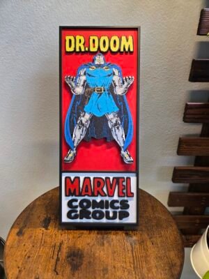 Dr. Doom 3D Printed Corner Box An Avengers Doomsday Tribute