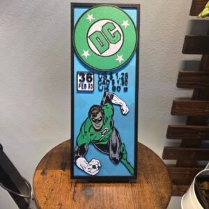 Green Lantern #36 Corner Box – 1993 Vintage 3D Printed